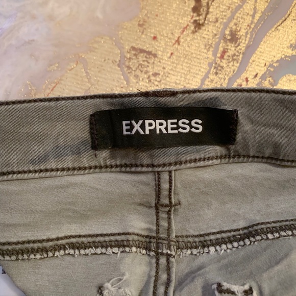 SOLD - Express Camo Ankle Legging/Jegging - Picture 3 of 4